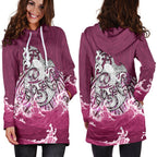 maori-manaia-the-blue-sea-womens-hoodie-dress-pink