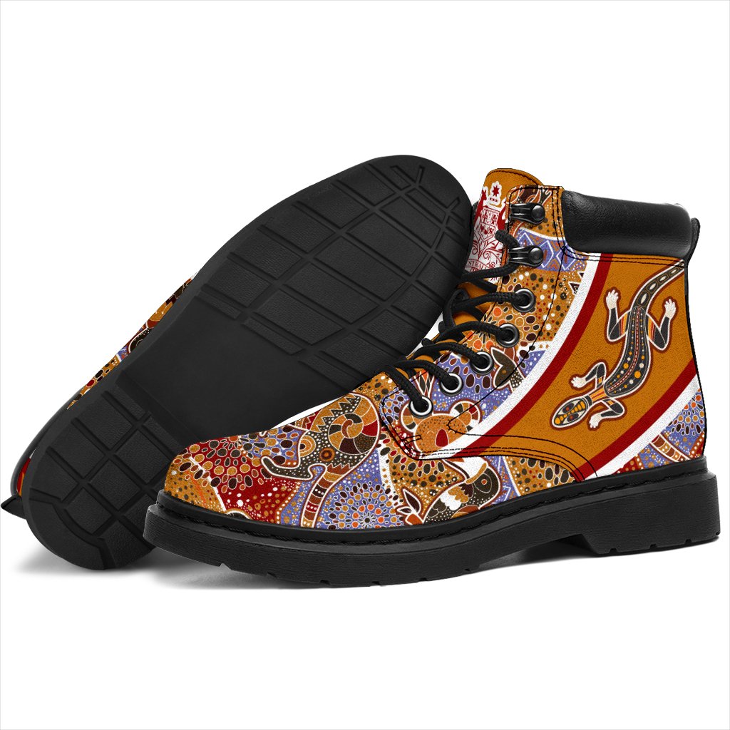 aboriginal-boots-lizard-kangaroo-patterns-australia-coat-of-arms-all-season