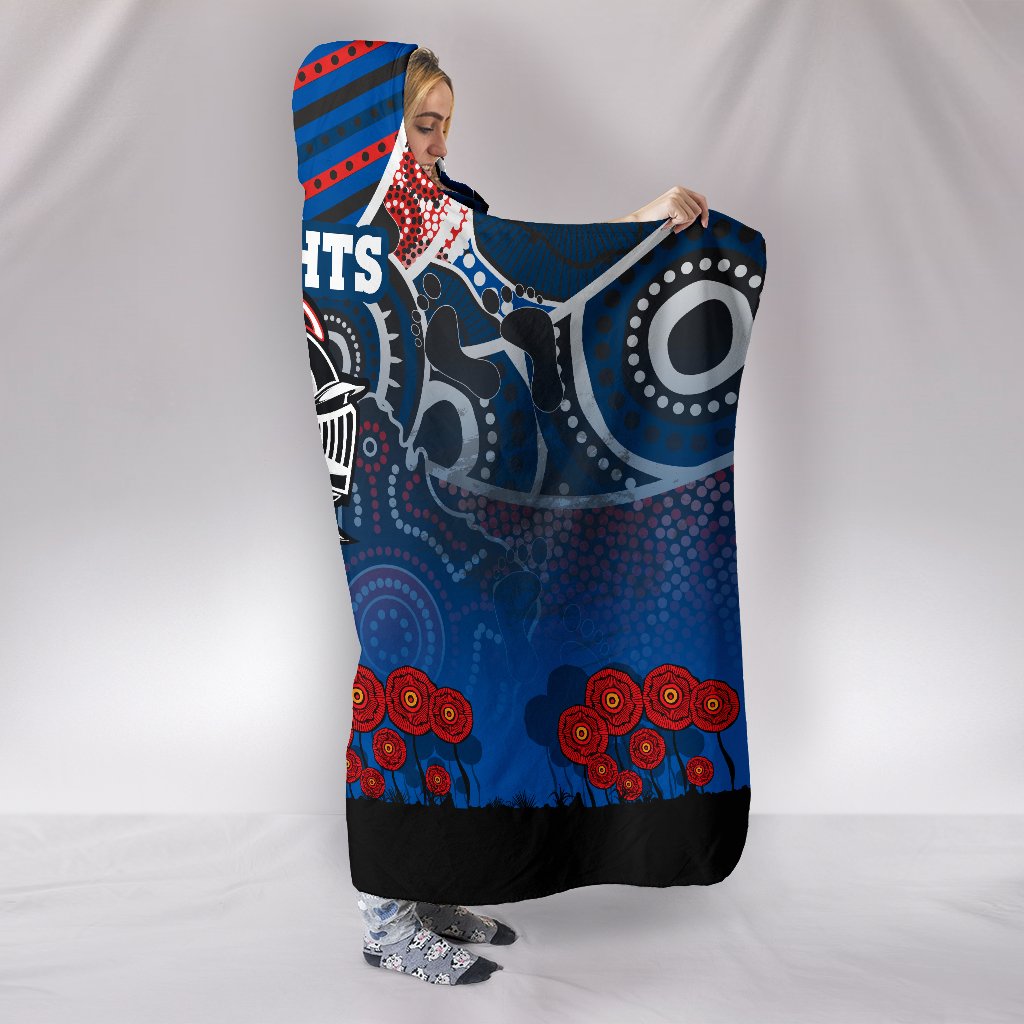 knights-hooded-blanket-newcastle-anzac-day-aboriginal