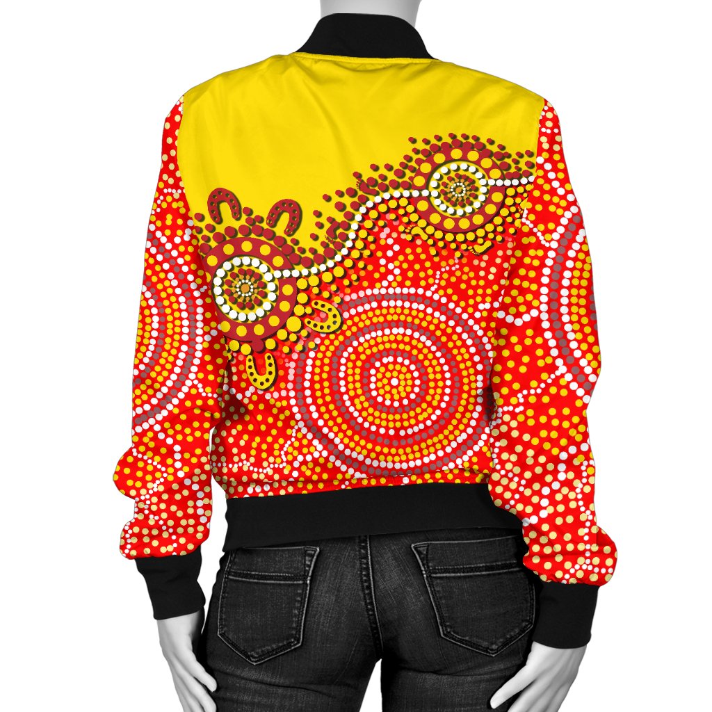 gold-coast-womens-bomber-jacket-sun-aboriginal