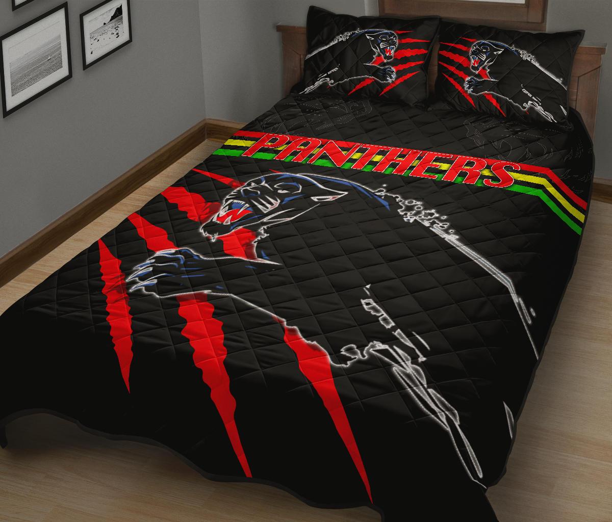panthers-quilt-bed-set-claws