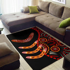 aboriginal-area-rug-aboriginal-boomerangs-with-dot-painting-pattern