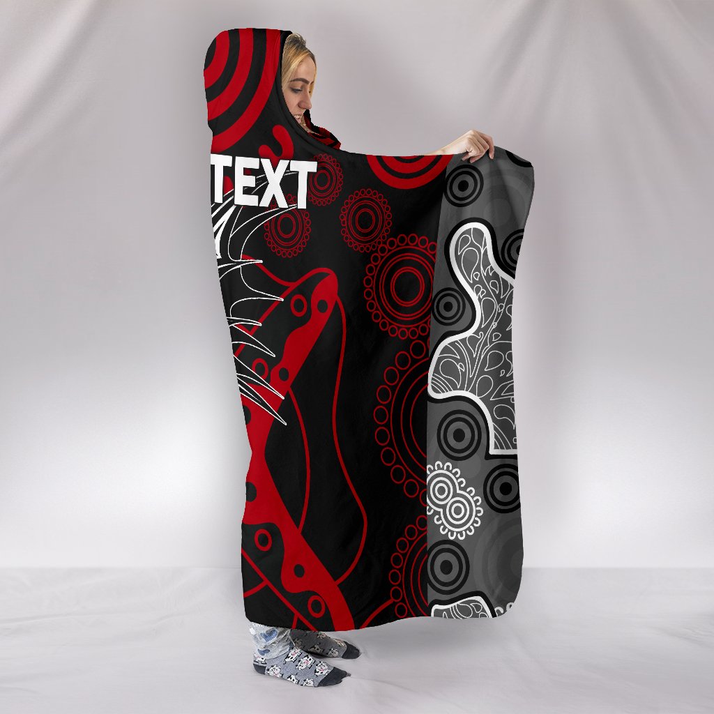 custom-personalised-dragons-hooded-blanket-st-george-aboriginal-1