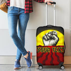 custom-aboriginal-luggage-covers-black-lives-matter-sun-dot-painting