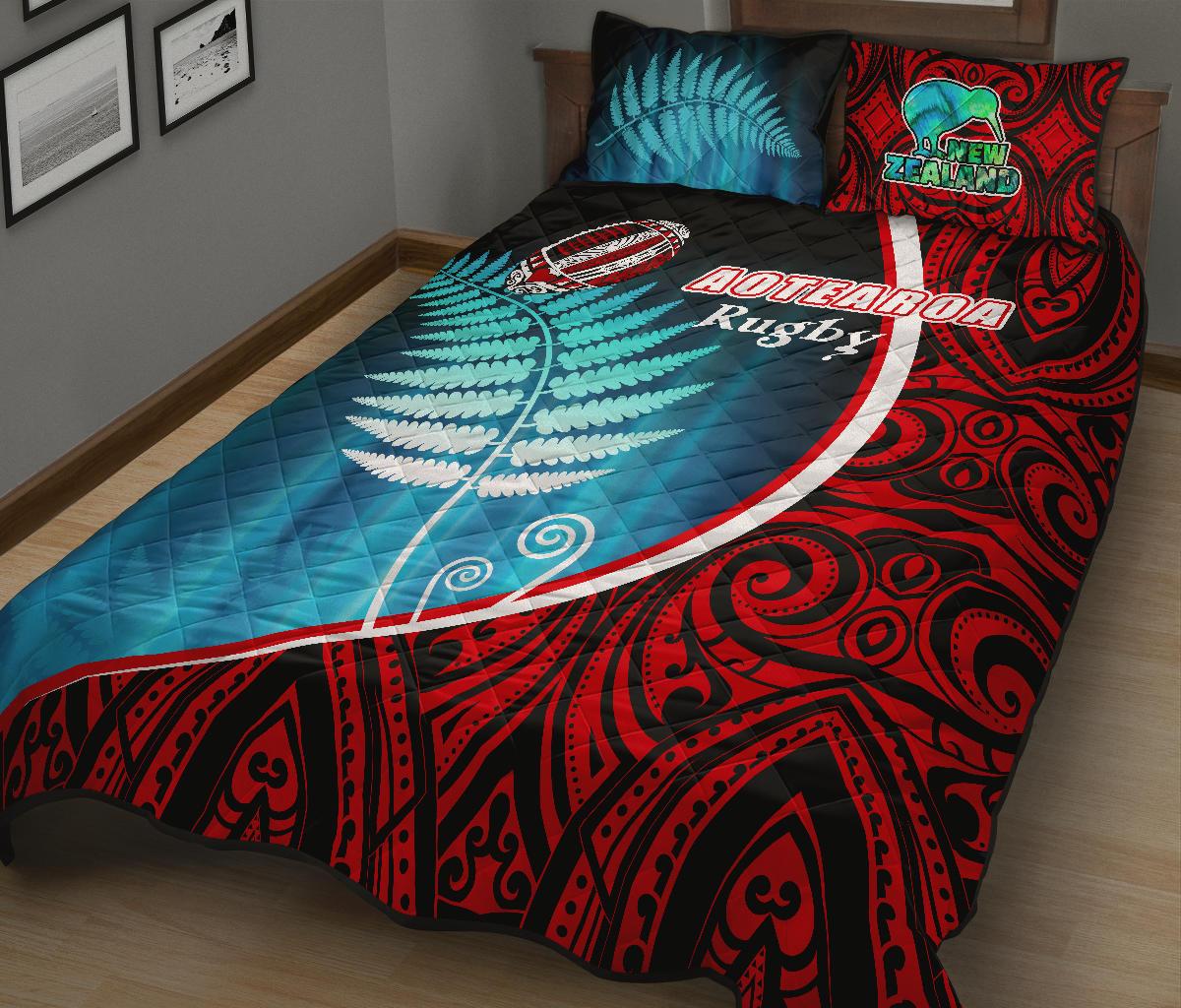 aotearoa-rugby-black-maori-quilt-bed-set-kiwi-and-silver-fern-new-zealand