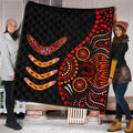 aboriginal-premium-quilt-aboriginal-boomerangs-with-dot-painting-pattern