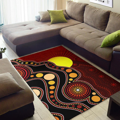 aboriginal-area-rug-australia-aboriginal-lives-matter-flag-circle-dot-painting-art