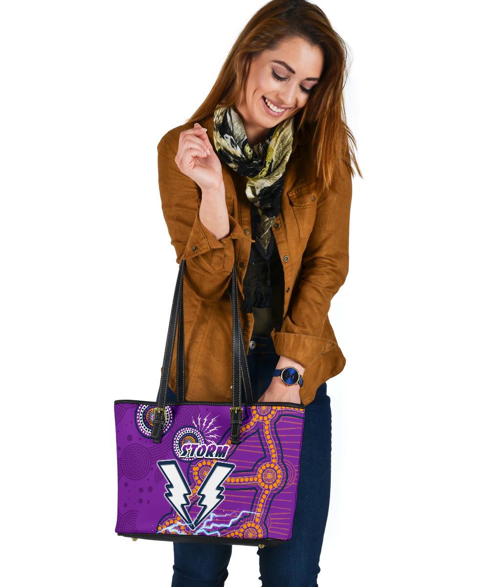 storm-small-leather-tote-melbourne-indigenous-thunder
