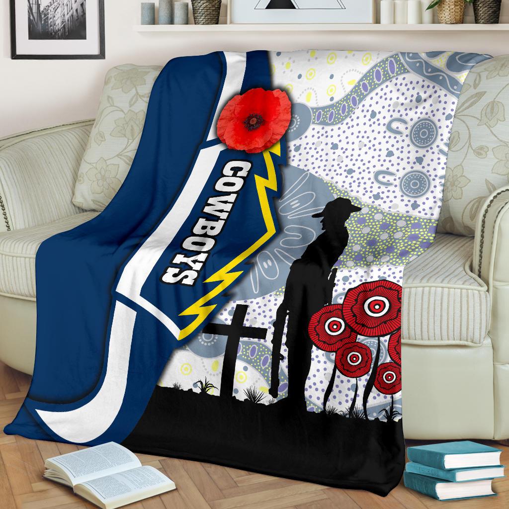 cowboys-premium-blanket-aboriginal-anzac-day