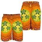 aboriginal-mens-shorts-turtle-circle-dot-painting-art