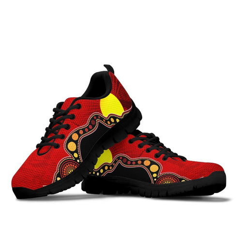 aboriginal-sneakers-australia-aboriginal-lives-matter-flag-circle-dot-painting-art