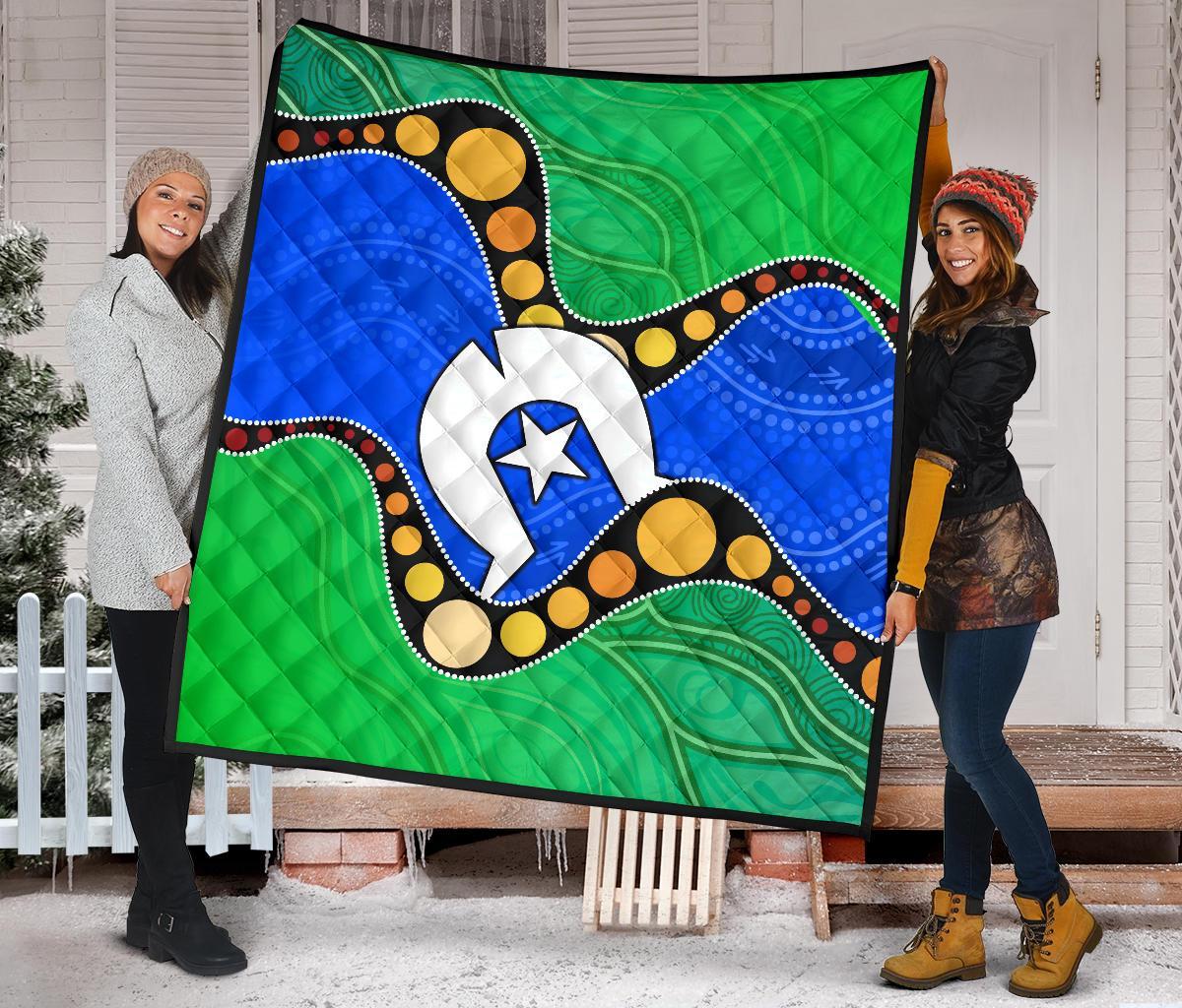 torres-strait-islands-premium-quilt-flag-with-aboriginal-patterns