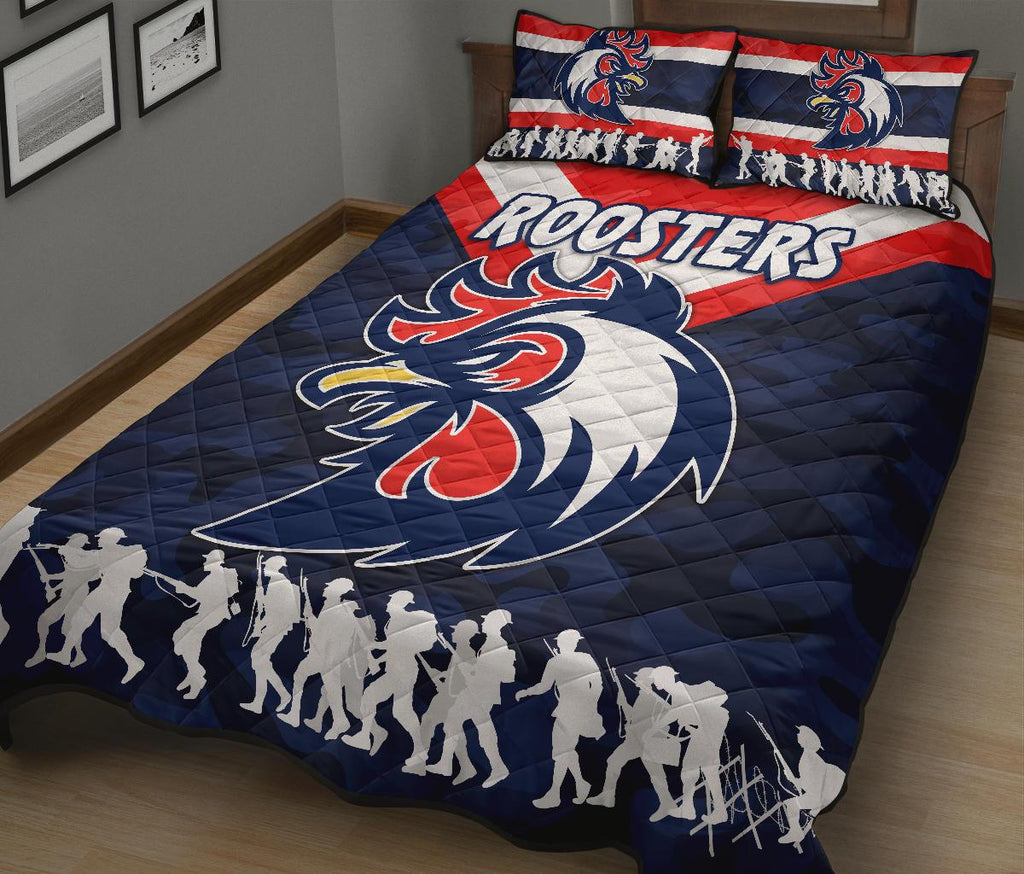 sydney-quilt-bed-set-roosters-anzac-style