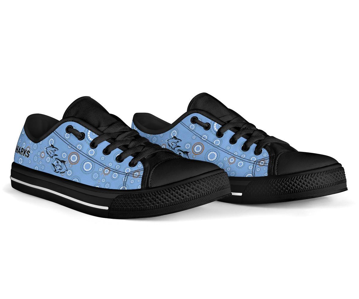 cronulla-sutherland-low-top-shoe-sharks-anzac-day-unique-indigenous