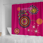 sydney-shower-curtain-sixers-indigenous-magenta