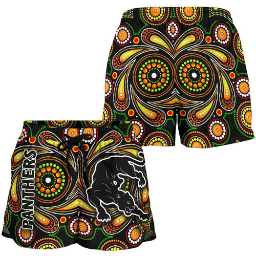Penrith Women Shorts Panthers Indigenous Vibes - Vibe Hoodie