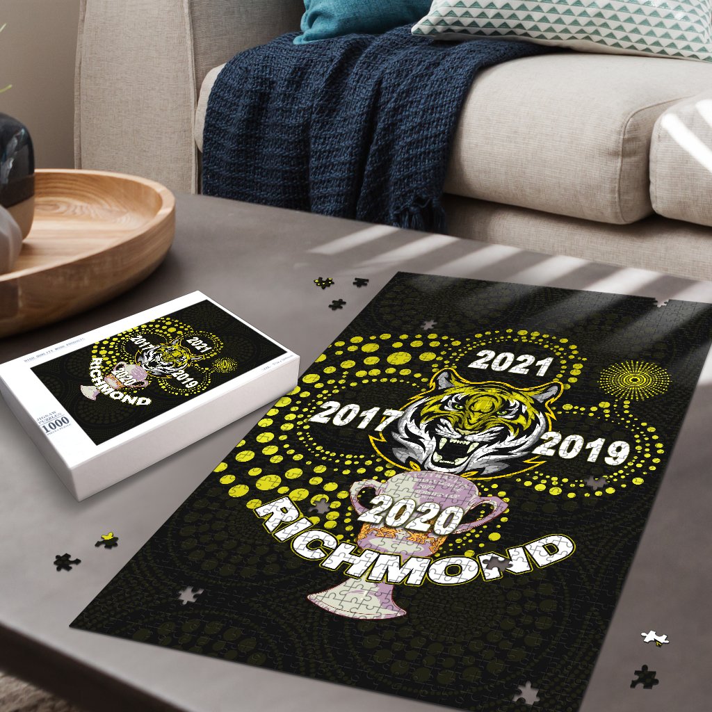 richmond-premier-premium-wood-jigsaw-puzzle-legendary-tigers-indigenous-1