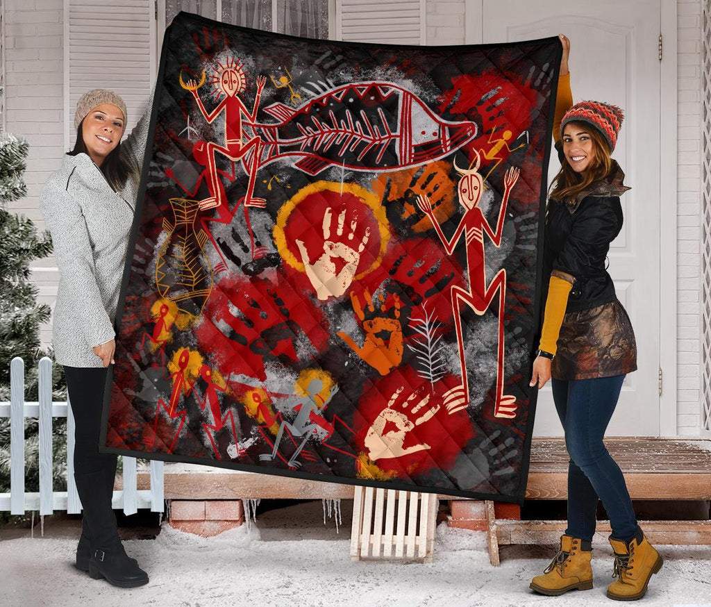 aboriginal-premium-quilt-indigenous-fish-hand-art
