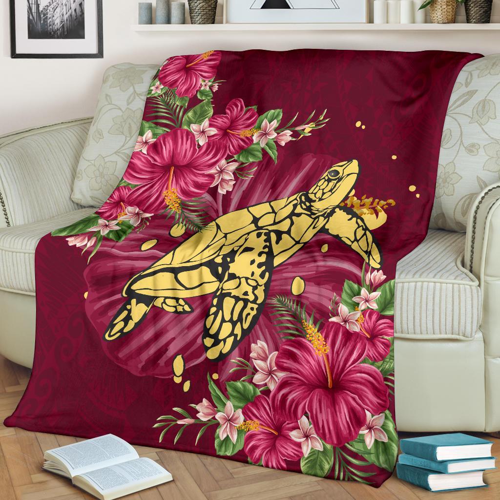 new-zealand-premium-blanket-turtle-polynesian-hibiscus