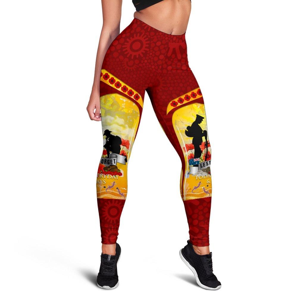 anzac-womens-leggings-lest-we-forget-aboriginal-version
