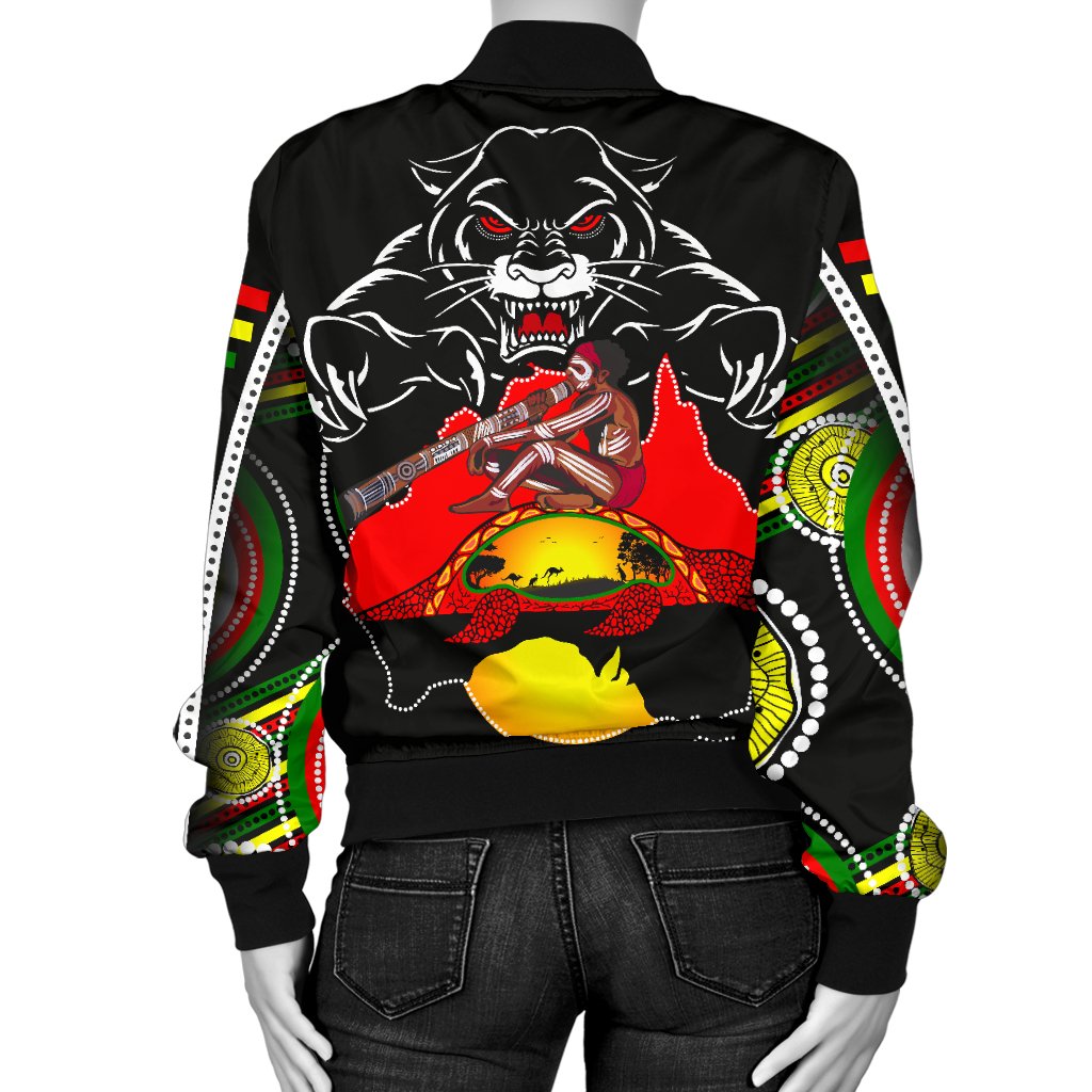 panthers-bomber-jacket-for-women-special-map