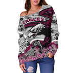 custom-personalised-sea-eagles-womens-off-shoulder-sweater-aboriginal-style