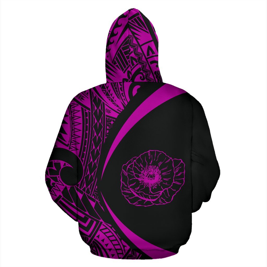 new-zealand-lest-we-forget-maori-hoodie-circle-style-pink