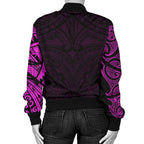 new-zealand-womens-bomber-jacket-maori-polynesian-tattoo-purple