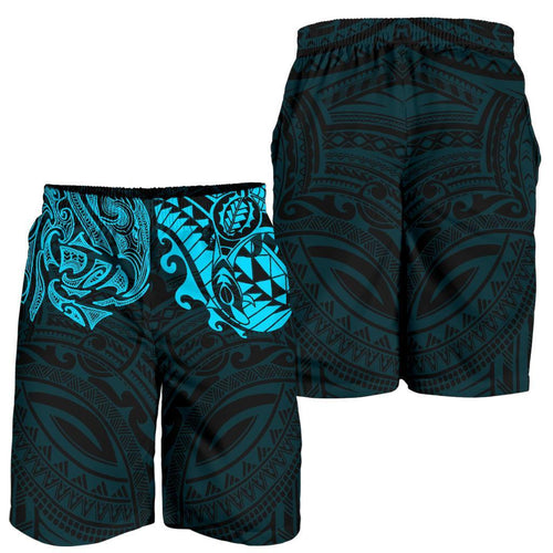 new-zealand-all-over-print-mens-shorts-maori-polynesian-tattoo-blue