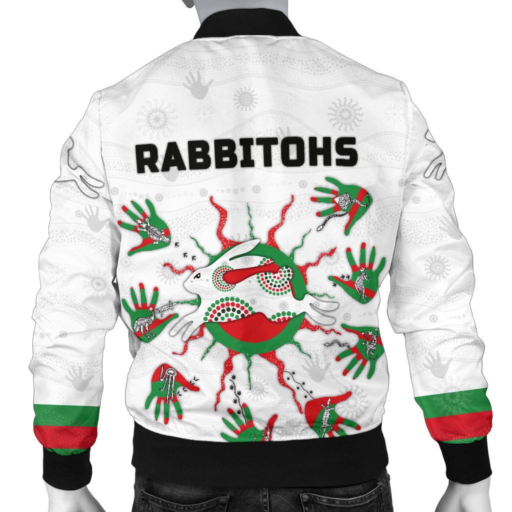 rabbitohs-indigenous-bomber-jacket-for-men-animals-aboriginal