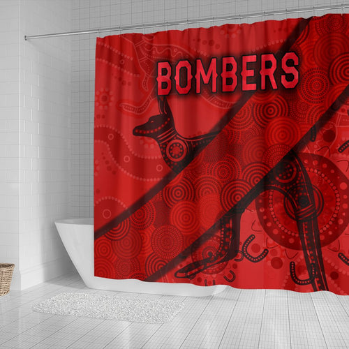 essendon-shower-curtain-indigenous-bombers-red