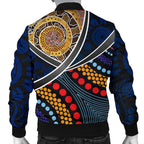 bomber-jacket-aboriginal-dot-panting-art-with-snake-1