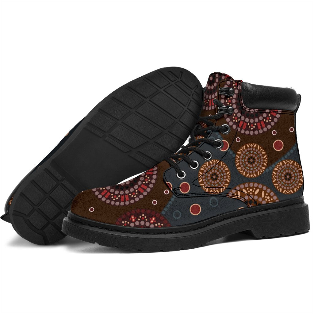 aboriginal-boots-circle-dot-painting-all-season-ver02