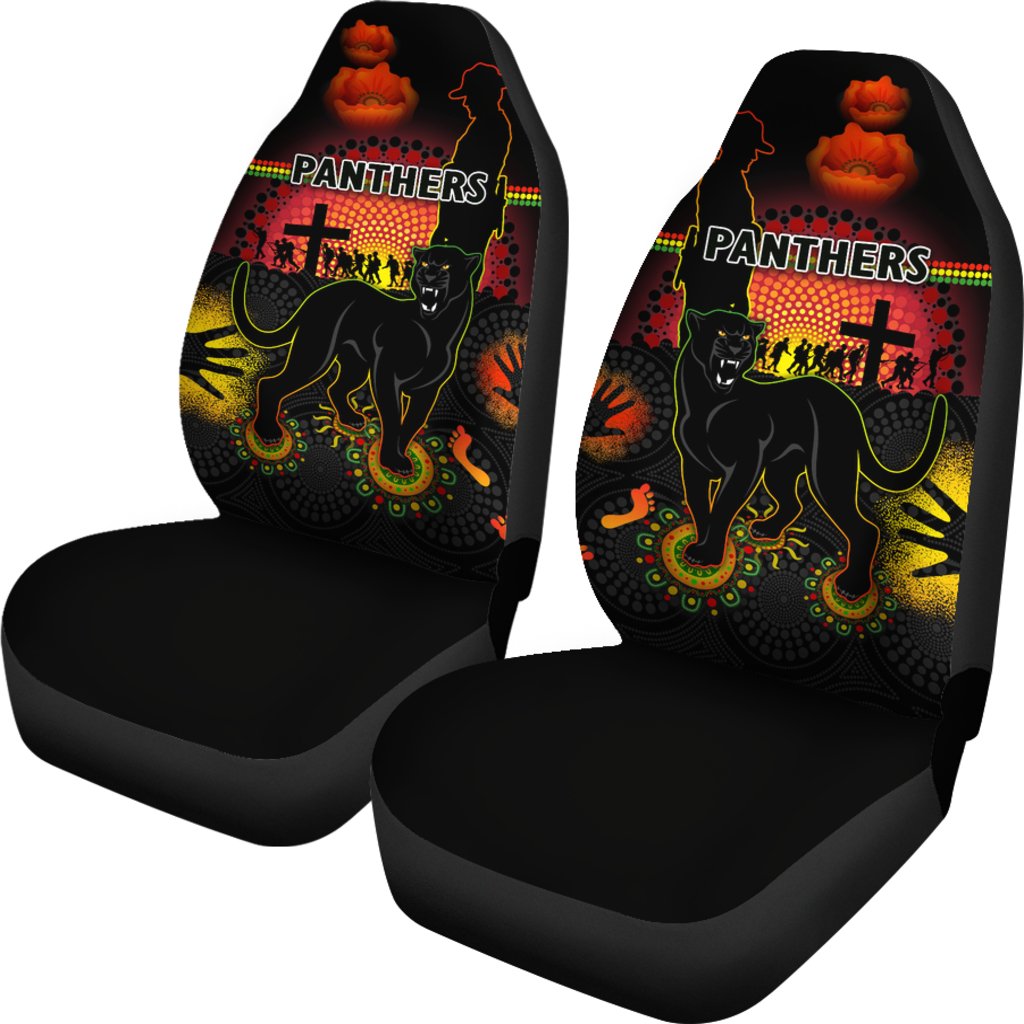 penrith-car-seat-covers-indigenous-panthers-anzac-day-lest-we-forget