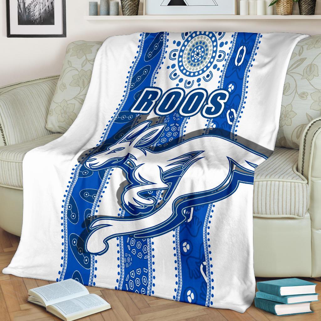 melbourne-kangaroos-premium-blanket-indigenous-north-roos-white