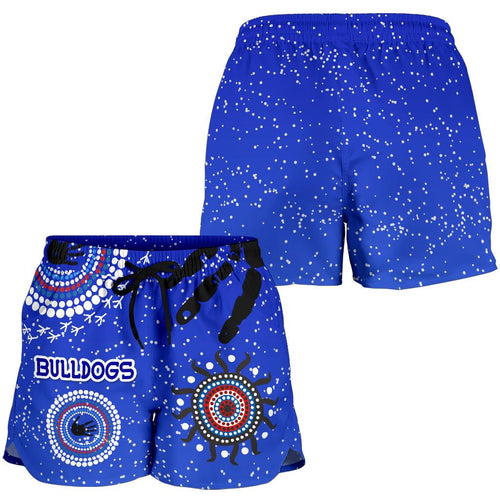 Bulldogs Women Shorts Indigenous Country Style - Vibe Hoodie