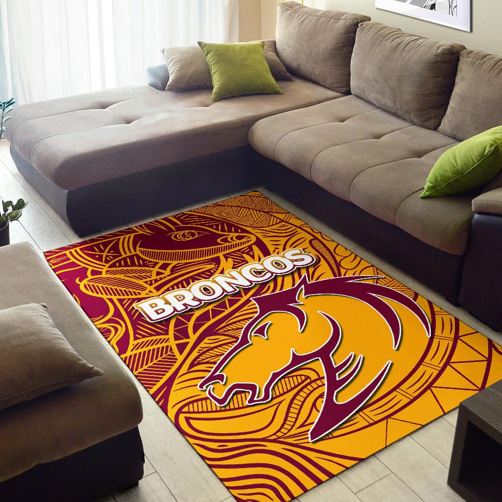 brisbane-broncos-area-rug-tribal-style