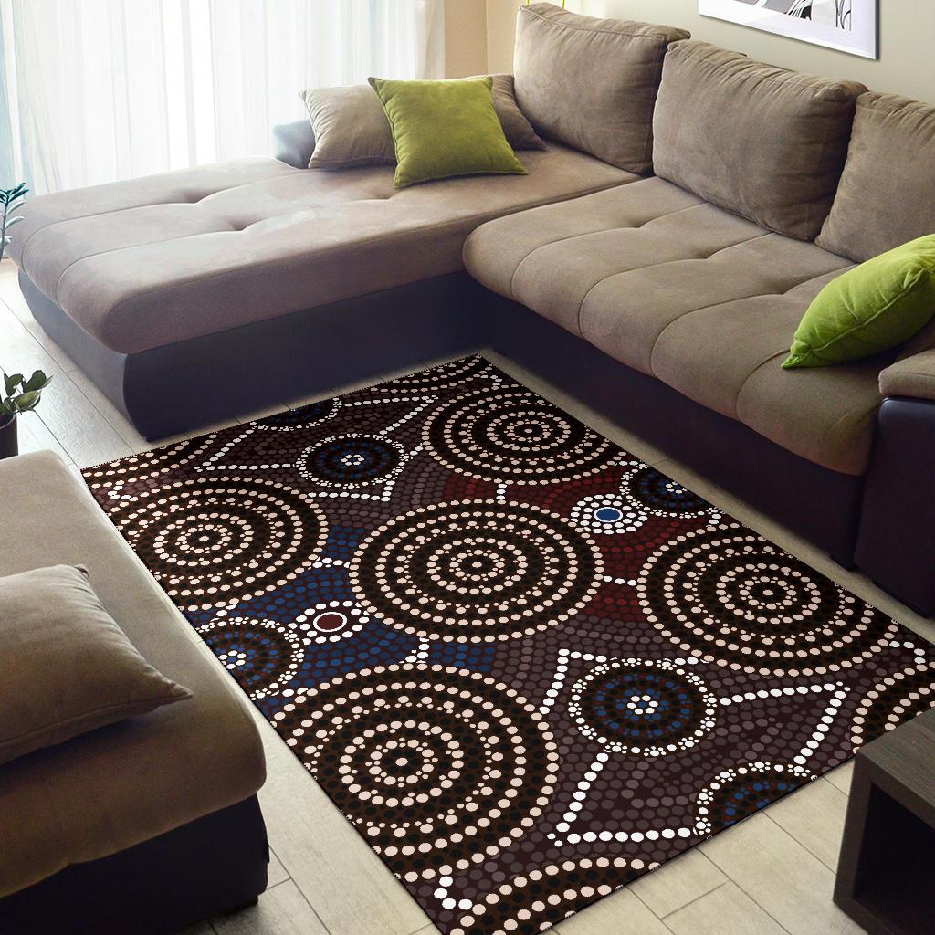 area-rug-aboriginal-dot-painting-rug-ver08