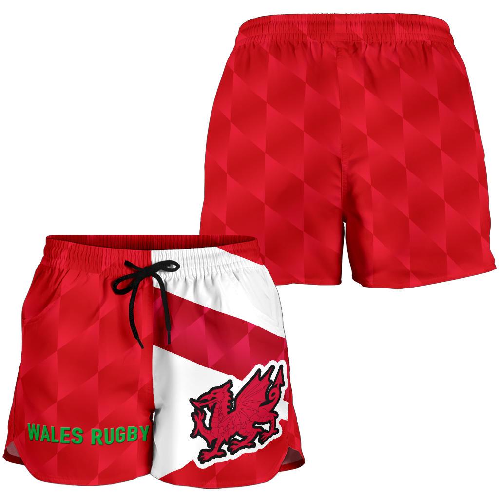 Wales Rugby Women Shorts Sporty Style - Vibe Hoodie