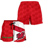 Wales Rugby Women Shorts Sporty Style - Vibe Hoodie