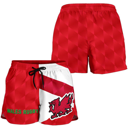 Wales Rugby Women Shorts Sporty Style - Vibe Hoodie