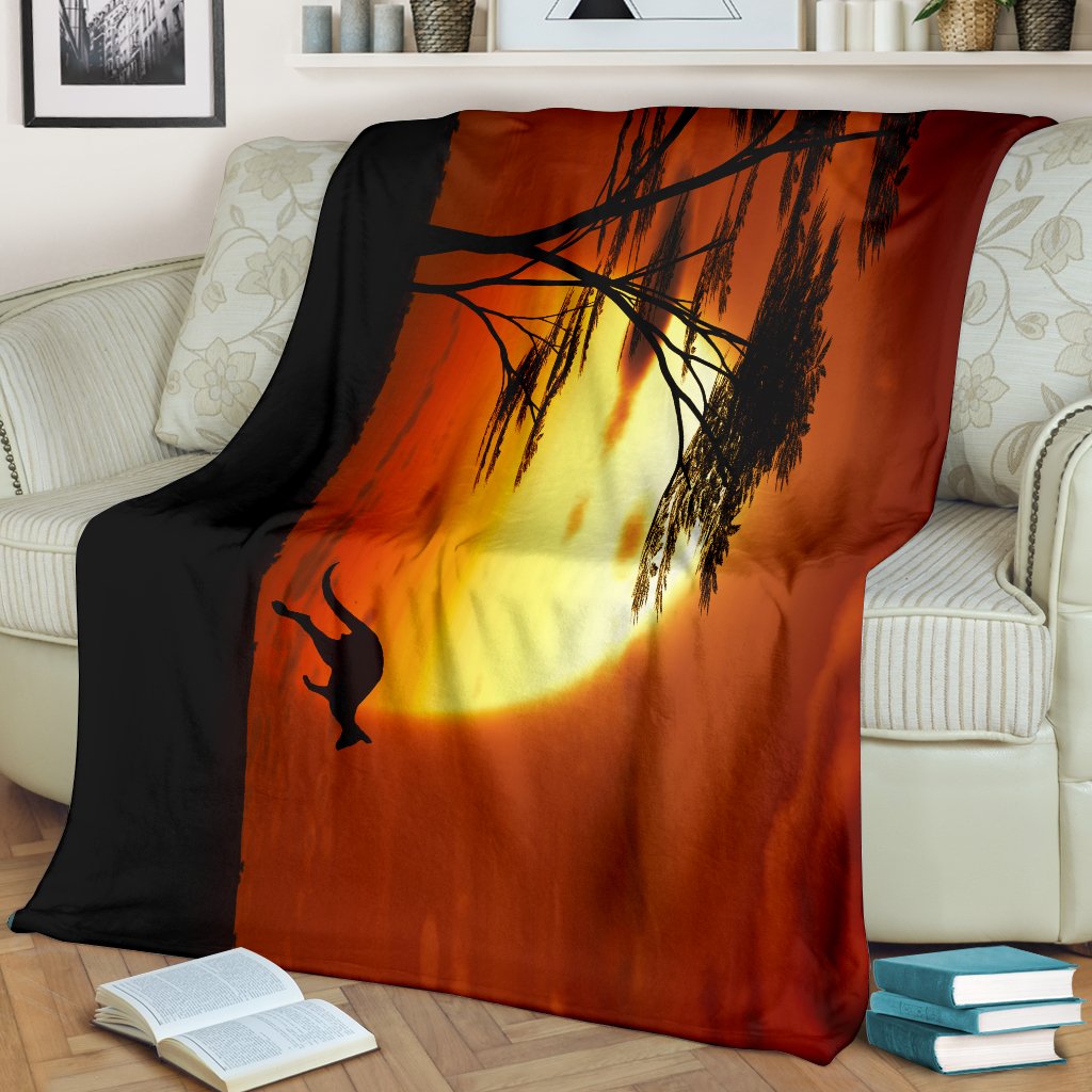 premium-blanket-kangaroo-blanket-sunset-ver01
