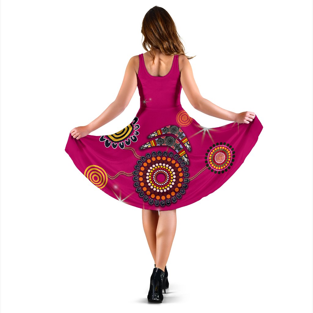 Sydney Women's Dress Sixers Indigenous - Magenta - Vibe Hoodie
