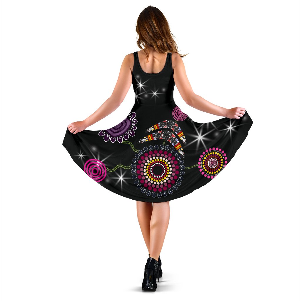 Sydney Women's Dress Sixers Indigenous - Black - Vibe Hoodie