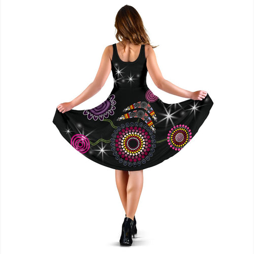 Sydney Women's Dress Sixers Indigenous - Black - Vibe Hoodie