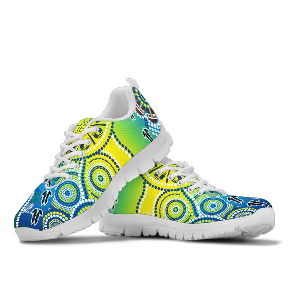 aboriginal-sneakers-dot-painting-indigenous-circle-patterns
