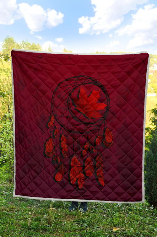 canada-maple-leaf-dreamcatcher-premium-quilt