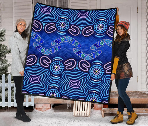 aboriginal-premium-quilt-boomerangs-and-dot-painting-art-ver02