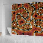 aboriginal-shower-curtain-indigenous-circle-dot-painting-ver01