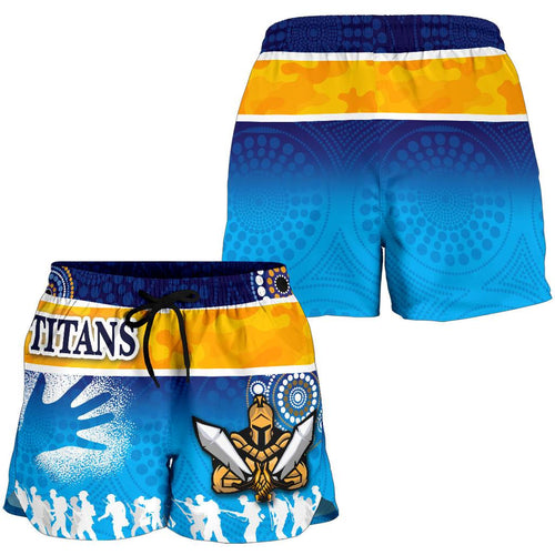 Gold Coast Women Shorts Titans Gladiator Anzac Day 2021 Version - Indigenous - Vibe Hoodie